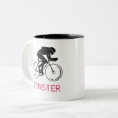 Spinster Fun Design Zweifarbige Tasse (Vorderseite Links)