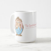 Spinsterhood-Tagebuch-Porträt-Tasse Kaffeetasse (Vorderseite Links)