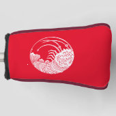 Spiny Hummer Kreis Golf Head Covers Golf Headcover (Vorderseite)