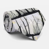 Spiny Trees & Full Moon Krawatte (Gerollt)