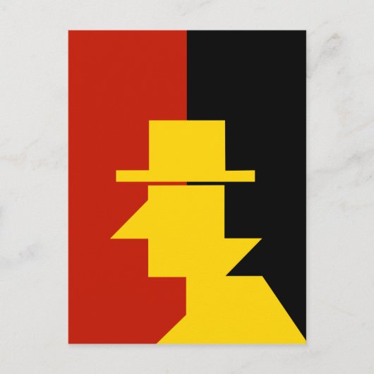 Spion Postkarte (Vorderseite)