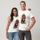 Spion Spaniel � Geheimer Agent Hund T-Shirt (Unisex)