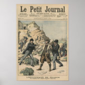 Spionage in Frankreich Festnahme eines englischen Poster (Vorne)