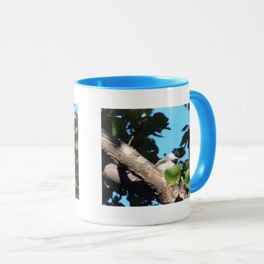 Spionage-Vogel-Tasse Tasse (VorderseiteRechts)