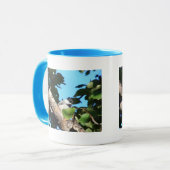 Spionage-Vogel-Tasse Tasse (Vorderseite Links)