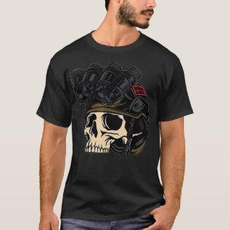 Spionagehelm für Nachtsicht, Krieg, Armee, Ausrüst T-Shirt