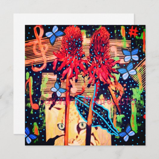 Spionierst du mir? feiertagskarte (Vorne/Hinten)