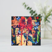 Spionierst du mir? feiertagskarte (Stehend Vorderseite)