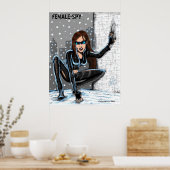 Spionin Poster (Küche)