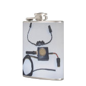 Spions-Flasche Flachmann (Links)