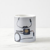 Spions-klassische weiße Tasse (Mittel)