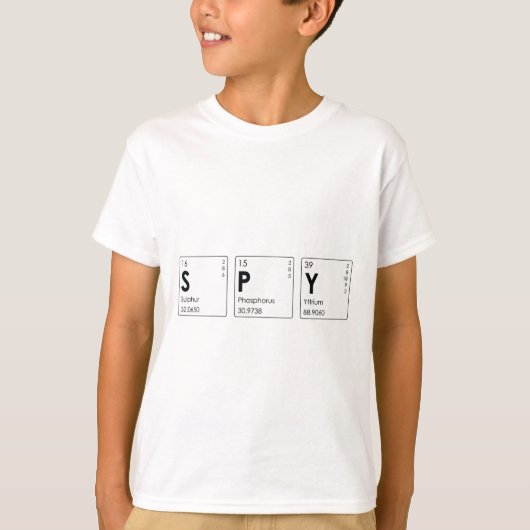 Spions-T-Shirt! T-Shirt (Vorderseite)