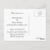 Spiraea Bitte nehmen Sie an unserer Postkarte teil (Rückseite)