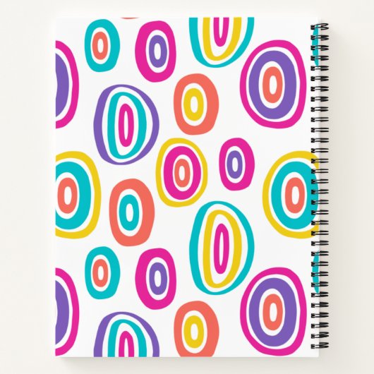 Spiral 1-Subject-Notebook Notizblock (Rückseite)