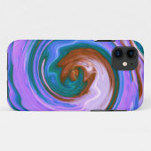 Spiral Abstrakt Art 4 Case-Mate iPhone Hülle (Rückseite (Horizontal))