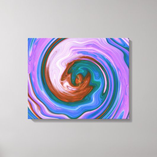 Spiral Abstrakt Art. 5 Leinwanddruck (Vorderseite)