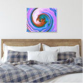 Spiral Abstrakt Art. 5 Leinwanddruck (Insitu (Schlafzimmer))