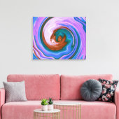 Spiral Abstrakt Art. 5 Leinwanddruck (Insitu (Wohnzimmer))