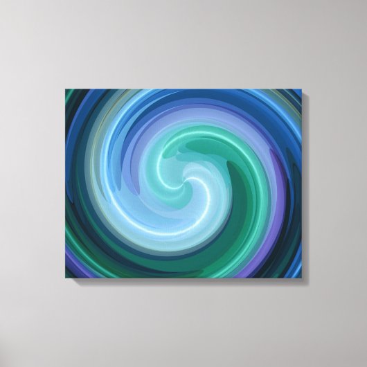 Spiral Abstrakt Art 7 Leinwanddruck (Vorderseite)