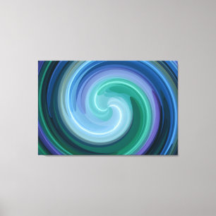 Spiral Abstrakt Art 7 Leinwanddruck