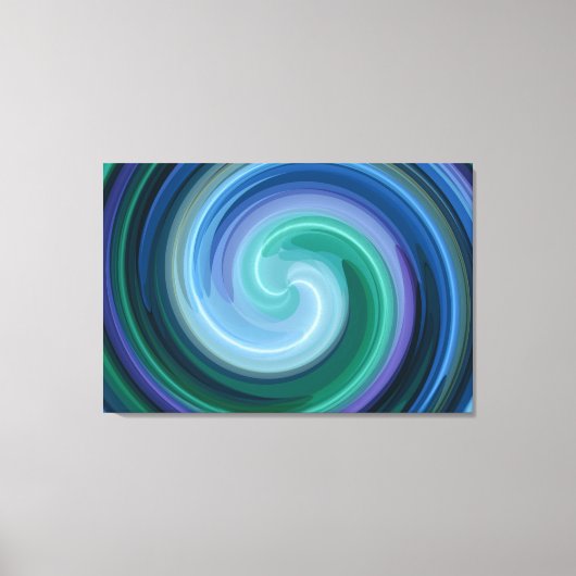 Spiral Abstrakt Art 7 Leinwanddruck (Vorderseite)