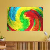 Spiral Abstrakt Art 8 Leinwanddruck (Insitu (Wohnzimmer))