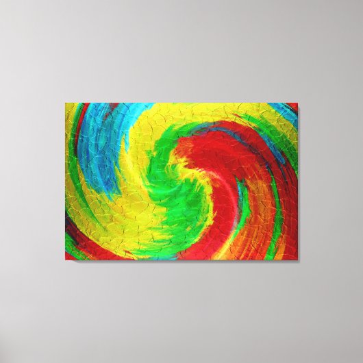 Spiral Abstrakt Art 8 Leinwanddruck (Vorderseite)