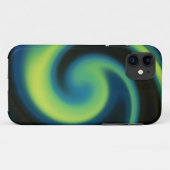 Spiral Abstrakt Art Background Case-Mate iPhone Hülle (Rückseite (Horizontal))