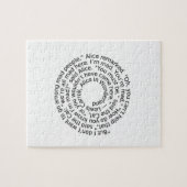 Spiral-alicewonderland2 Puzzle (Horizontal)