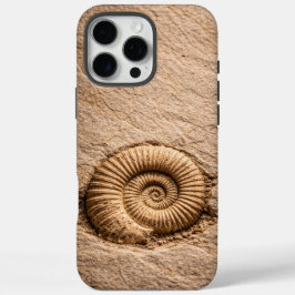 Spiral Ammonite Fossil iPhone 16 Pro Max Hülle