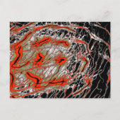 Spiral Art Card Postkarte (Vorderseite)