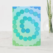 Spiral Art Förderung Karte (Vorderseite)