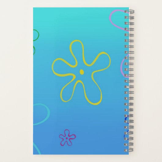 Spiral-Bikini-Bottom-Notebook Notizblock (Rückseite)