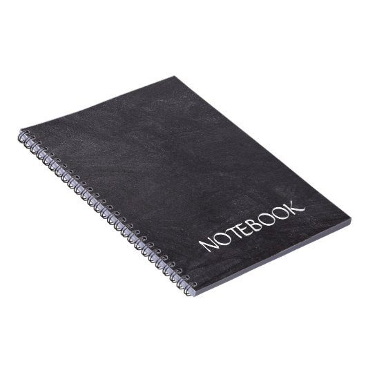 Spiral black Photo Notebook Notizblock (Rechte Seite)
