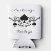 Spiral Black Spades Thunder_Cove im Tattoo-Stil Dosenkühler (Rückseite)