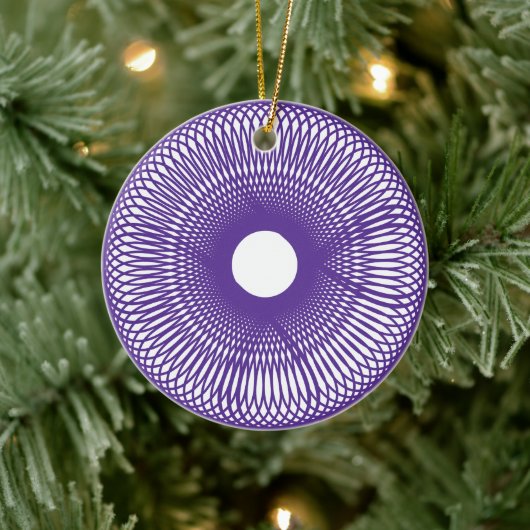 Spiral Blume Ornament (Baum)