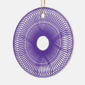 Spiral Blume Ornament (Links)