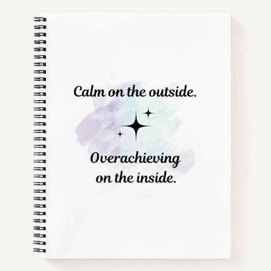 Spiral-Bound Hardcover-Notebook-Notebook von Overh Notizblock (Vorderseite)
