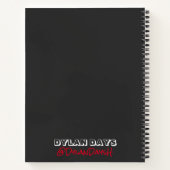 Spiral Bound NoteBook "LEVEL UP YOUR GAME" Notizblock (Rückseite)