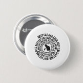 Spiral Cat Daddy - Bester Cat Dad Daddy Ever Spira Button (Vorne & Hinten)