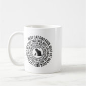 Spiral Cat Daddy - Bester Cat Dad Daddy Ever Spira Kaffeetasse (Links)
