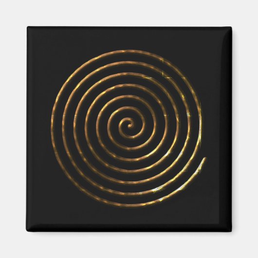 Spiral Celtic Symbol Magnet (Vorne)