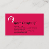 Spiral-Chat Visitenkarte (Vorderseite)