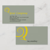 Spiral-Chat Visitenkarte (Vorne/Hinten)