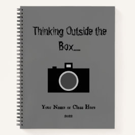 Spiral Class Notebook für Fotografen Notizblock