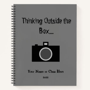 Spiral Class Notebook für Fotografen Notizblock