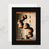 Spiral Clay Windspiele noch Leben denken Sie an Si Postkarte (Vorne/Hinten)