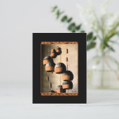 Spiral Clay Windspiele noch Leben denken Sie an Si Postkarte (Stehend Vorderseite)