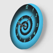 Spiral Clock Große Wanduhr (Winkel)