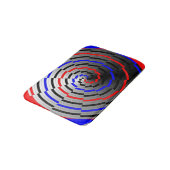 Spiral Cone von Kenneth Yoncich Badematte (Schrägansicht)